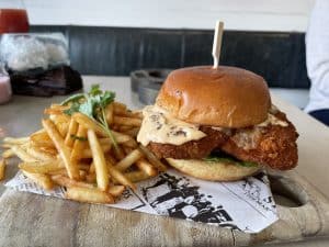 Chicken Schnitzel Burger